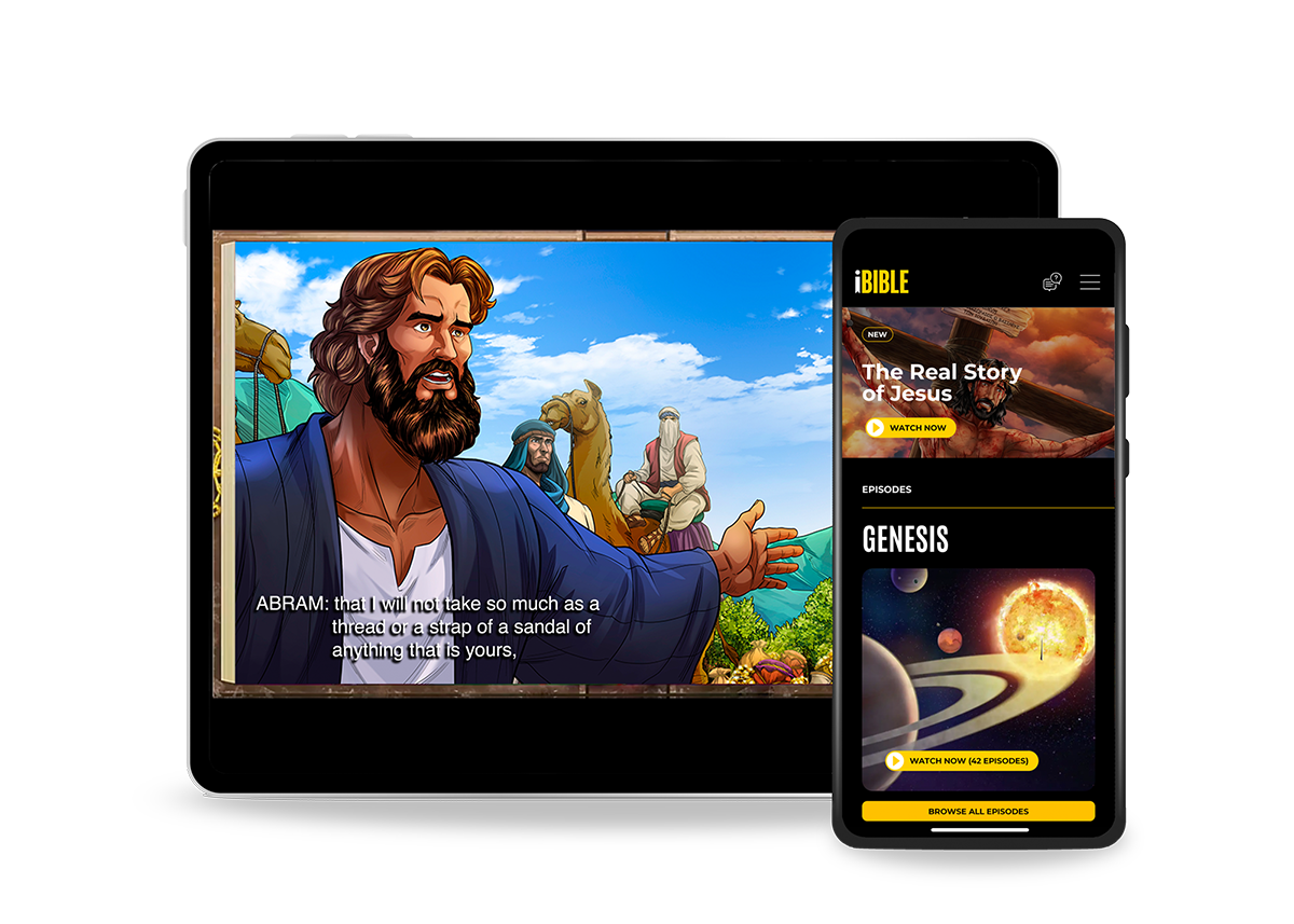 iBIBLE App on iPad and iPhone